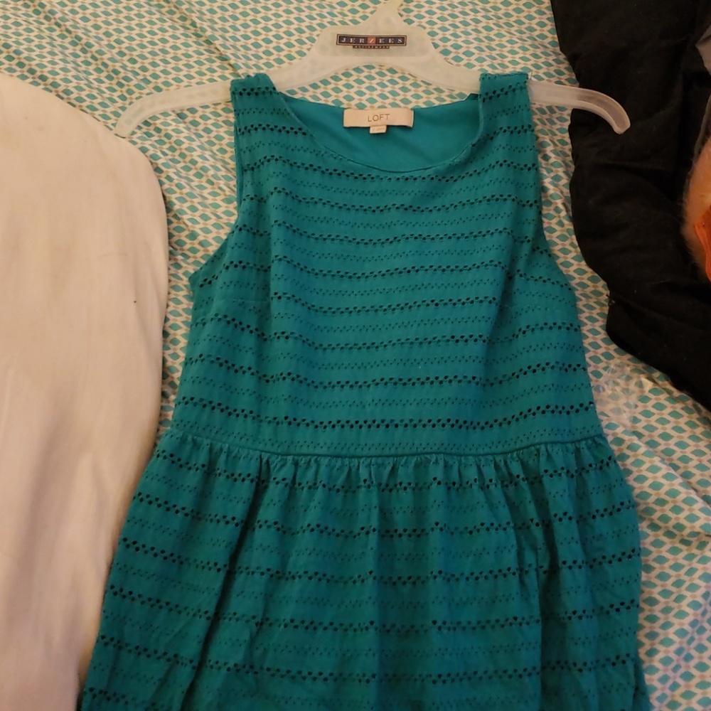 Blue dress